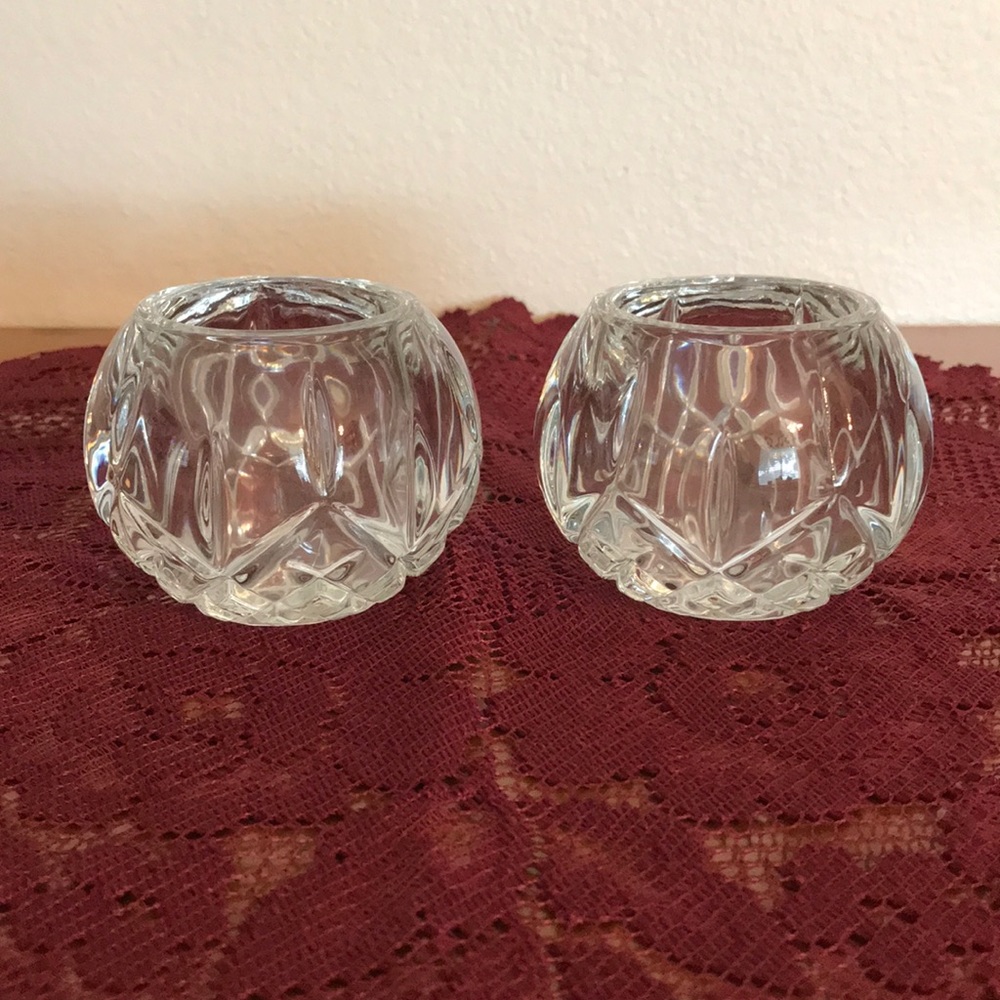 Crystal Candle holders